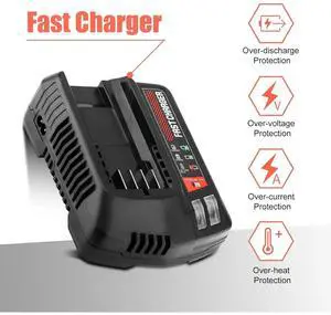 Craftsman 20V  Battery Charger CMCB104 Replacement for Craftsman 20V  Battery Charger CMCB104 CMCB206 CMCB204 CMCB205 CMCB209 CMCB202 CMCB201  Battery Charger