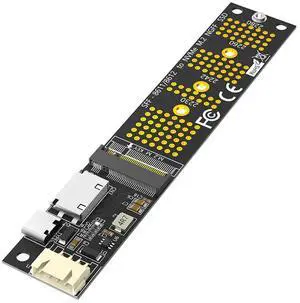 M.2(NGFF) Nvme SSD To SFF-8611/8612 Adapter Expansion Riser Card For 2230 2242 2260 2280