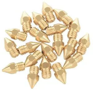 20 PCS 3D Printer Nozzle 0.4mm MK8 Extruder Head for Creality Cr10