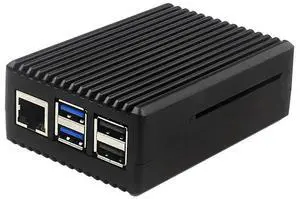 For Raspberry Pi 5 Case Aluminum Passive Cooling Case Shell Enclosure For Pi 5 Heat Dissipation Protective Case Replaceme