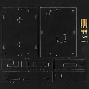 For Banana Pi F3 BPI-F3 Acrylic Case Transparent Shell Protective For Banana Pi BPI-F3 Development Board