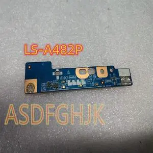 For E45 E45T-A E55T-A M50D-A M50-A U50T-A laptop LED Board ZRMAA LS-A482P REV:1.0 NBX0001HZ00 Works ly