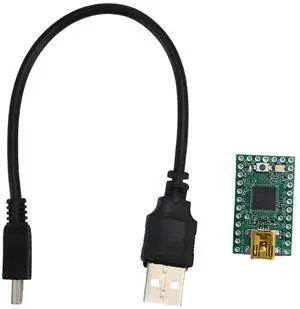 Teensy 2.0 USB AVR ATMEGA32U4 Development Board Expansion Board U Disk Experiment Board With Data Cable For