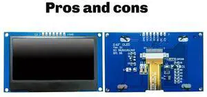 2.42" OLED Display Module 128X64 SSD1309 SPI I2C Serial Interface High Definition LCD Screen B