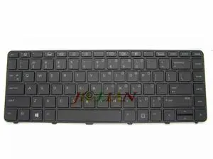 Laptop Keyboard For ProBook 645 G2 430 G4 US Backlit Key Board KB With Frame 822338-001 Test Function
