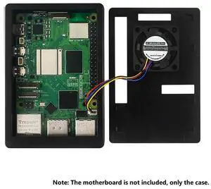 ABS Case Plastic Shell + 3.5 Inch Touch Screen Display For Raspberry Pi 5 5B