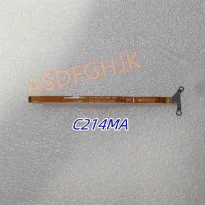 For Chromebook C214MA Laptop USB Port IO Circuit Board Button Switch With Gold Ribbon Cable Test OK