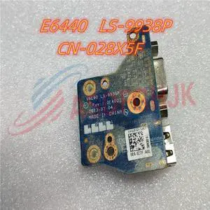 For E6440 VGA USB Board VAL90 LS-9938P 28X5F 028X5F CN-028X5F Works ly For E6440 VGA USB Board VAL90 LS-9938P 28X5F 028X5F CN-028X5F Works ly