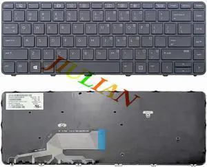 Buy Keyboard For Probook 430 440 G3 G4 US With Frame 840791-001 Laptop KB Function