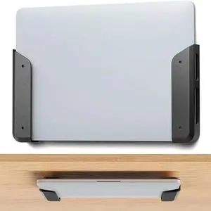 Wall Mount Laptop Holder Universal Laptop Bracket For Macbooks, Surface, Keyboards, Switch, Tablets & More