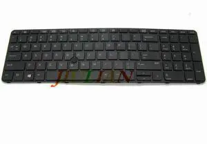 Computer System Keyboard For ProBook 650 G2 US Laptop Keyboard Backlit With Frame SG80630-XUA 831023-001