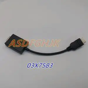 For For ThinkPad HDMI To VGA Monitor Adapter 03X7583 03X6574 03X7277 SC10Q98213 8SSC10Q98213DLB142LK B03 Tested For For ThinkPad HDMI To VGA Monitor Adapter 03X7583 03X6574 03X7277 SC10Q98213 8SSC10Q98213DLB142LK B03 Tested