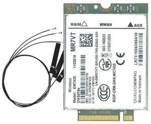 YOC-EM7430 WWAN Card+3Xantenna Dw5816e CAT6 TEL 4G Module M2 Iot For Latitude/Precision Laptop