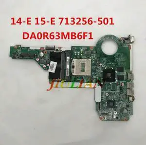 For 14 15 14-E 15-E series 713256-001 laptop Motherboard DA0R63MB6F1 fully tested