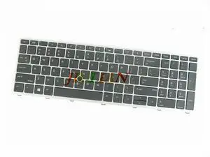 KB For ProBook 650 G4 Backlit laptop Keyboard L09595-001 US version Fully tested OK