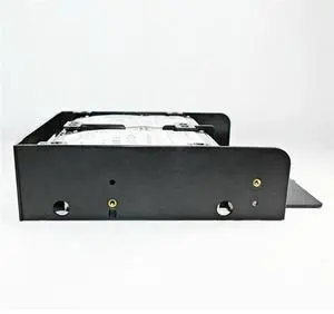 OiMulti-Functional Hard Drive Conversion Rack 2.5" / 3.5" HDD / SSD To 5.25" Floppy Drive Bay Computer Mounting Br