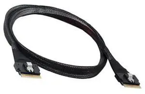 YOC-For Server Controller Connector Extender Cable 50Cm Professional Slim SFF-8654 8I Male To SFF-8654 SAS4.0 74Pin Cable