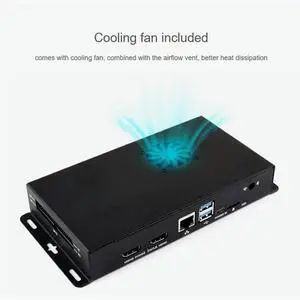 CM5 l Case For Raspberry Pi Compute Module 5 IO Board With Cooling Fan