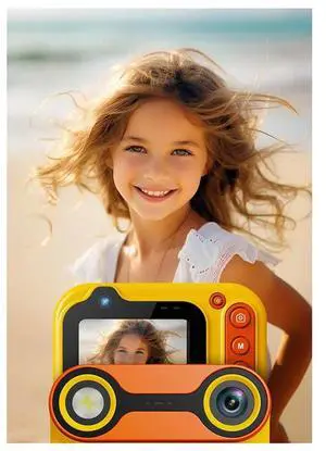 Waterproof Child Camera Underwater Camera 3 Meters Waterproof Before And After Dual Camera Swimming Outdoor