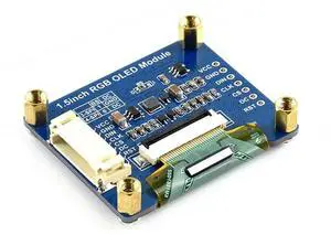 1.5Inch RGB OLED Display Screen For RPI Raspberry Pi Zero 2 W 3 3A OLED Display Screen