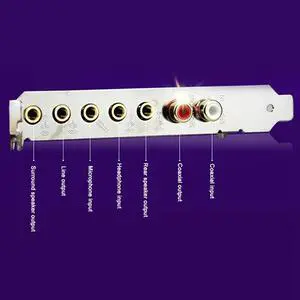 5.1 Sound Card PCI Express PCI-E Built-In Double Output Interface For PC Window XP/7/8/10