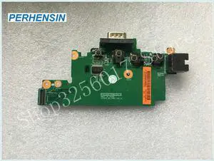 Laptop FOR 8560p ProBook 6560b Ethernet VGA Port Power Button Board 01015HC00-600-G Tested Fast Shipping