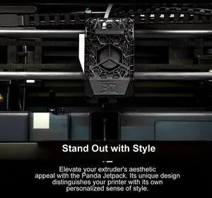 BIQU Panda Jetpack MJF Nylon Lightweight High Strength Upgrade Panda Jet Cooling Fan Duct For P1 X1 Panda Revo