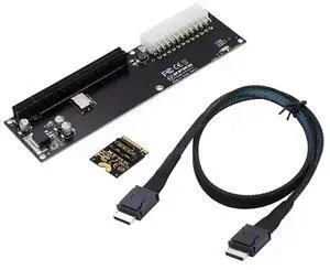 For Oculink SFF-8612 SFF-8611 Adapter Card PCI-E 16X 2230 M.2 M-Key Adapter For GPD WIN Max2 External Graphics Card