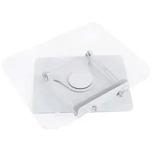 Book Stand For Reading, Adjustable Book Holder With 360° Swivel Base & Page Clips, Foldable Stand For Music Scores Durabl