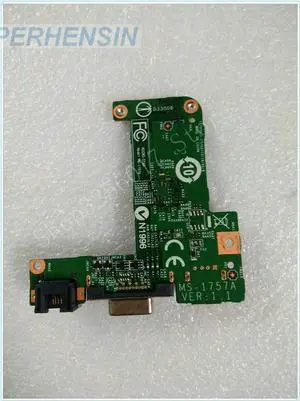 Laptop FOR FOR GE70 MS-17571 MS-1757 VGA USB WLAN BOARD MS-1757A Work