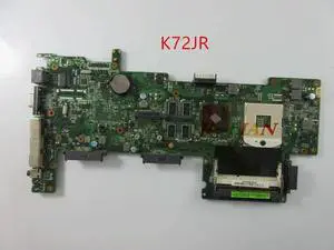 Scheda Base MB For X72J K72JR Laptop Motherboard Main Board Rev.2.0 DDR3 HD5470 In Good Condition