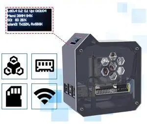 For Raspberry Pi 5 ABS Mini Tower Case Kit Copper Tube Ice Tower Fan PWM JST RGB LED For RPI 5 Pi5 For Raspberry Pi 5 ABS Mini Tower Case Kit Copper Tube Ice Tower Fan PWM JST RGB LED For RPI 5 Pi5