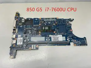 High Recommend MB For EliteBook 850 G5 L43960-001 L43960-601 Laptop Motherboard Main Board UMA i7-7600U In Good Condition