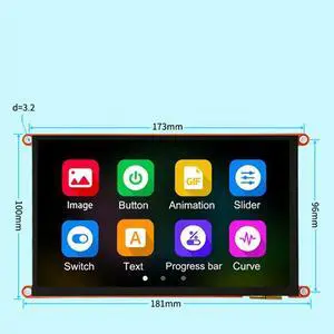 D121BBV Development Board 7 Inch IPS Capacitive Touch Screen Onboard Support GUITION Upper Layer Software 400Mhz