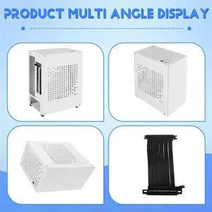 A07 Mini ITX Computer Case Chassis HTPC Host Case USB3.0 ITX Enclosure With Graphics Card Extension Cable