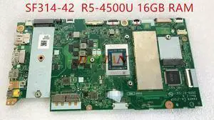 FH4FR LA-J731P For Swift SF314-42 SF314-42G Laptop Motherboard MB NBHSF11004 NB.HSF11.004 R5-4500U 16GB RAM Working OK