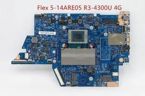 Placa, Motherboard 19793-3 For Flex 5-14ARE05 R3-4300U 4G FRU:5B21B44606 Laptop Mainboard Good Working Condition