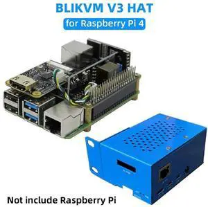 Blikvm V3 HAT Server O & M Hdmicsi Remote Control With l Case KVM Remote Control For Raspberry Pi 4 Rpi 4 Pi4 Accesso