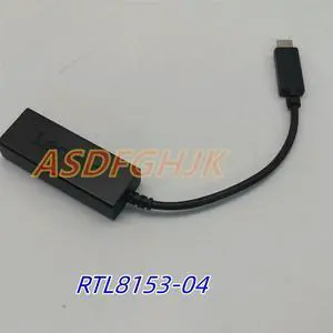 For For ThinkPad X1 TXX LXX PXX YOGA Laptop 03X7456 5C11E09636 CABLE USB-C To Ethernet Adapter RJ45 RTL8153-04 Tested