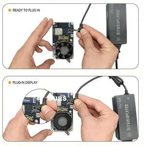 Bitaxe Gamma 601 BTC Solo Miner 1200GH/S 18W BM1370 Asic Chip From Antminer S21 Pro Bitcoin BTC Miner Wth Stand