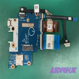 FOR Chromebook 3100 USB-C port SD Slot Board with Cable Y3GN9 CN-0Y3GN9 0Y3GN9 LS-K991P TEST OK