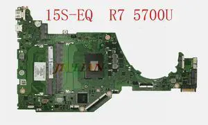 Laptop Mainboard DA0P5JMB6E0 For 15S-EQ Motherboard Main Board Ryzen 7 5700U M40930-601 Working OK