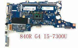 For EliteBook 840R G4 840R-G4 Laptop Motherboard I5-7300U 2.6GHz SPS L21619-601 In Good Condition
