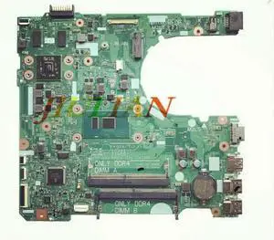 System Main Board TR3JC For Inspiron 3568 Laptop Motherboard CN-0TR3JC 0TR3JC With I7-7500U SR2ZV 15341-1 91n85 R5 M330