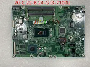 Changing Motherboard For 20-C All in One Motherboards 848949-609 848949-009 W/ i3-7100U 920MX 2GB Working And Fully Tested