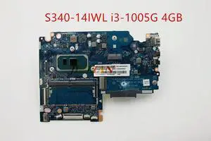 Scheda Madre LA-H103P For S340-14IWL Motherboards W/ i3-1005G CPU UMA 4GB 5B20W86997 Good Working Condition