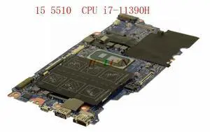 Good For OEM Inspiron 15 5510 Motherboard System Board i7-11390H Core 3.40GHz - 76F7Y  076F7Y CN-076F7Y