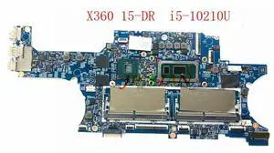 Scheda Madre L63887-601 For X360 15-DR Laptop Motherboards 15.6 SABA MB WHL_4 VRAM 18748-1 W/ i5-10210U Good Working