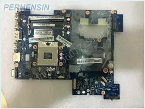 For G570 Laptop Motherboard PIWG2 LA-675AP LA-675 HM65 S989 DDR3 Test OK