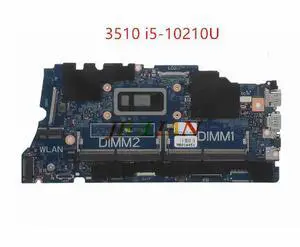 PD7RH For LATITUDE 3510 MOCKINGBIRD-L CML UMA 6L 19746-1 i5-10210U Laptop Motherboards 0PD7RH Good Working Condition